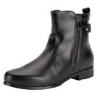 Bota Mooncity Montaria Cano Baixo detalhe Metalizado Comfort Feminina 72325 (65837)