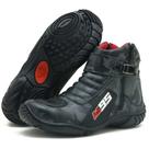 Bota motociclista de couro as95 095 km camuflado cinza