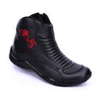 Bota Motociclista Feminina Couro Conforto Reforçada Bota Motociclista Feminina Couro Conforto Reforçada