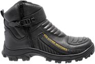 Bota Motociclista Masculina Preta Bota Motociclista Masculina Preta