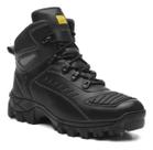 Bota Motoqueiro Antiderrapante Masculina Ortopédica Borracha