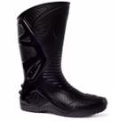 Bota Motosafe Cano Longo Impermeável Motoqueiro PVC Preto