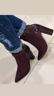 Bota Nobuck Bordo