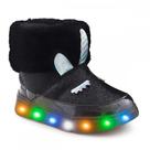 Bota Novopé 50001411 Led Unicornio Forrada Lã Infantil