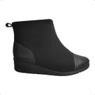 Bota ortopédica Usalfex Casual Plataforma Anabela Elastano AD0521 Bota ortopédica Usalfex Casual Plataforma Anabela Elastano AD0521