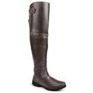 Bota over feminina luma ventura linha standard 002 marrom escuro coffee
