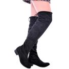 Bota Over Feminino Camurça Antiderrapante Conforto Linda