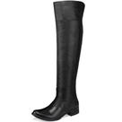 Bota Over The Knee Feminina Cano Longo em Couro Estilo Country Conforto Qualidade
