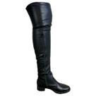 Bota Over The Knee Mississipi Aranni Preto Cano Alto Cor:PretoTamanho:36