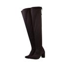 Bota Over The Knee Salto Alto Cano Longo Feminina