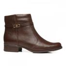 Bota Pegada 28201401 Cano Curto Forrada Lã Pelo Feminino