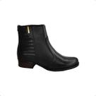 Bota Pegada Couro COnfortavel revestida em pelucia 282008