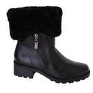 Bota Pegada Feminina dois em um cano curto e cano longo Tamanho:40Cor:Preto