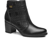 Bota Pegada Feminina em Couro Preto 280402-05