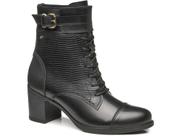 Bota Pegada Feminina em Couro Preto 280404-03