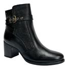 Bota Pegada Helena Soft Touch Couro 280401 Preta