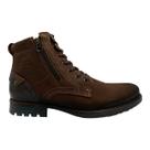 Bota Pegada Masculina Couro Marrom Coturno Action 180745 Original