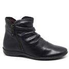 Bota perlatto feminina angel c/ziper em couro ang811 Bota perlatto feminina angel c/ziper em couro ang811