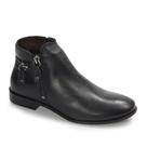 Bota perlatto feminina luna c/ziper em couro lun002 Bota perlatto feminina luna c/ziper em couro lun002