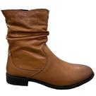 Bota perlatto feminina luna c/ziper em couro lun674 Bota perlatto feminina luna c/ziper em couro lun674