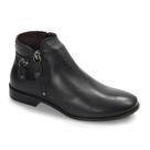 Bota perlatto luna couro ziper ref lun002e feminino Bota perlatto luna couro ziper ref lun002e feminino