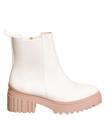 Bota Petite Jolie Chelsea PJ6156 Tamanho:33-4cor:Marfim