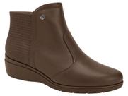 Bota Piccadilly 117119 Maxi Cano Curto Anabela Médio Bota Piccadilly 117119 Maxi Cano Curto Anabela Médio