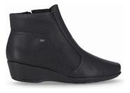 Bota Piccadilly 143217 Cano Longo Salto Médio Anabela Leve