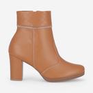 Bota Piccadilly Cano Curto Feminina Marrom Bota Piccadilly Cano Curto Feminina Marrom