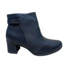 Bota Piccadilly Cano Curto Salto Médio 654054 - Feminino Bota Piccadilly Cano Curto Salto Médio 654054 - Feminino