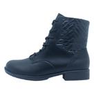 Bota piccadilly coturno leci salto baixo 653004