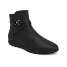 Bota Piccadilly Feminina Cano Curto Anabela Joanete 261042 Preto Comforto