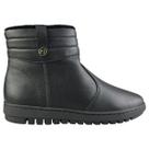 Bota Piccadilly Feminina Cano Curto Forrada Pelos Original Conforto Preta Cor:PretoTamanho:36