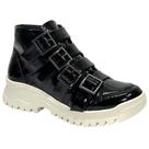 Bota Piccadilly Lana Cano Médio 911006 Preto