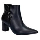 Bota Piccadilly Luiza Bico Fino 745137 Preto