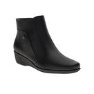 Bota Piccadilly Salto Anabela Cano Curto Joanete 143217 Preto Bota Piccadilly Salto Anabela Cano Curto Joanete 143217 Preto