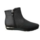 Bota Piccadilly Salto Anabela Cano Curto Joanete 147315 Preto Maxi Bota Piccadilly Salto Anabela Cano Curto Joanete 147315 Preto Maxi