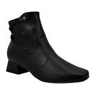 Bota Piccadilly Tati Cano Curto Salto Médio 160118 Preta Bota Piccadilly Tati Cano Curto Salto Médio 160118 Preta