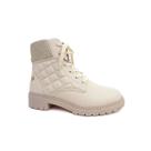 Bota Pink Cats Coturno Infantil V3351 Tule
