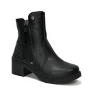 Bota Pink Cats Infantil Salto Bloco V3372 Preta