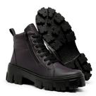 Bota Plataforma Coturno Feminino Blogueirinha