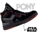 Bota Pony Darth Vader Black Gray