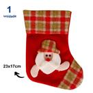 Bota Porta Natal Meia Entrada Enfeite Decorativo Papai Noel Boneco Snow 23x17cm Bota Árvore Natalina Bota Porta Natal Meia Entrada Enfeite Decorativo Papai Noel Boneco Snow 23x17cm Bota Árvore Natalina