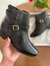 Bota Preta Fivela Cacau Couros