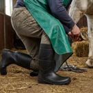 Bota PVC Antiderrapante para Trabalho Veterinário e Campo