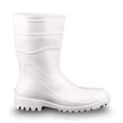 Bota PVC borracha Cor Branca com Forro - 82BPC600 Bracol