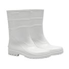 Bota PVC Bracol Branca CA37456 Cano Médio Sem Forro