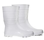 Bota PVC Branca, tamanho 43 , Cano 25cm marca Crival