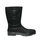 Bota PVC Cano 28cm Preta com Forro 44/45 Crival