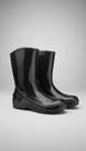 Bota PVC Cano Médio Impermeável Preta 33/34